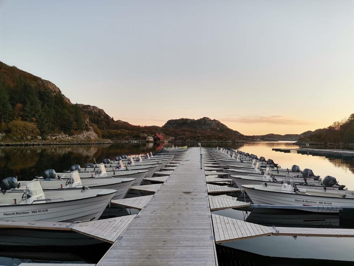 Hausvikstranda Lyngdal Exteriér fotografie